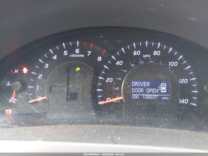 2010 Toyota Camry Xle VIN: 4T4BF3EK5AR062184 Lot: 43855344