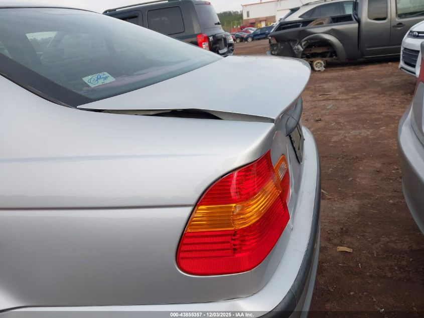 2002 BMW 325I VIN: WBAEV334X2KL69511 Lot: 43855357