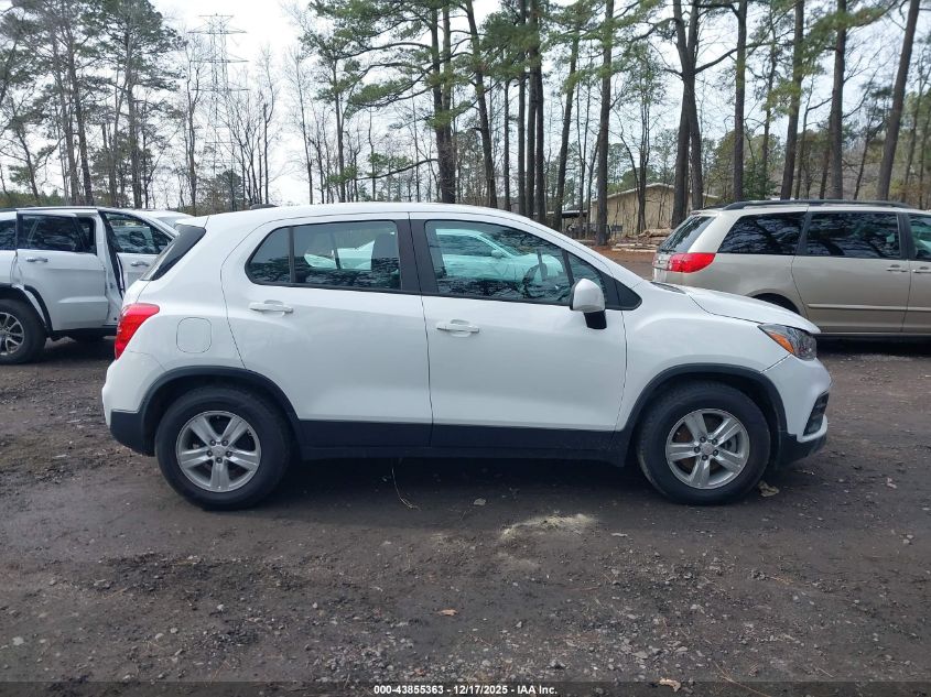 2020 Chevrolet Trax Fwd Ls VIN: KL7CJKSB1LB055244 Lot: 43855363