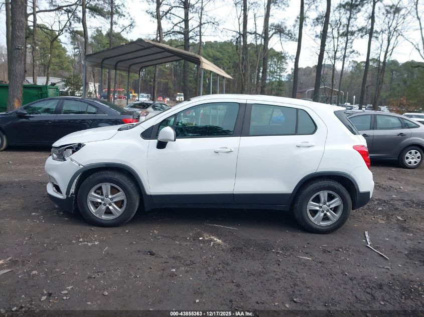 2020 Chevrolet Trax Fwd Ls VIN: KL7CJKSB1LB055244 Lot: 43855363