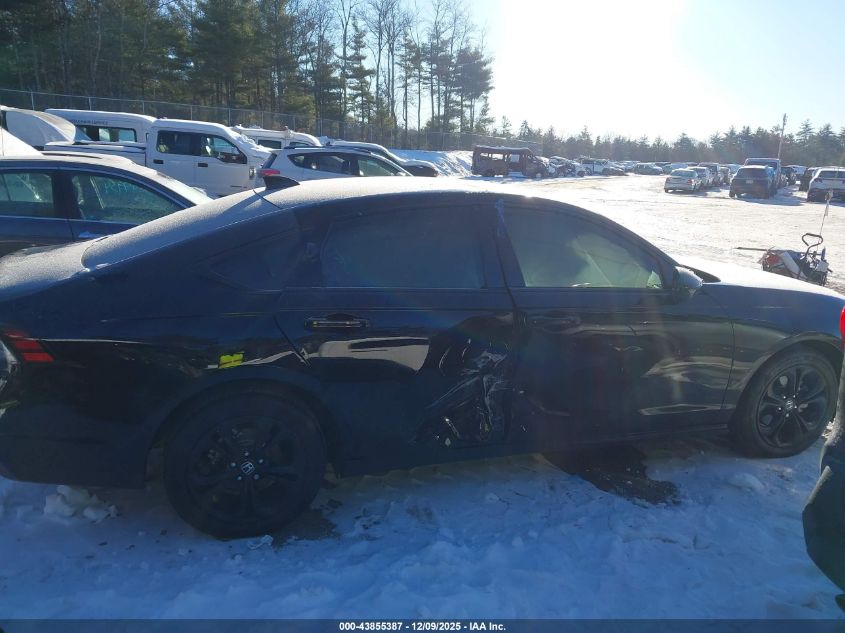 2025 Honda Accord Se VIN: 1HGCY1F49SA011678 Lot: 43855387