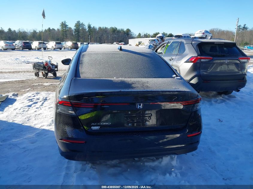 2025 Honda Accord Se VIN: 1HGCY1F49SA011678 Lot: 43855387