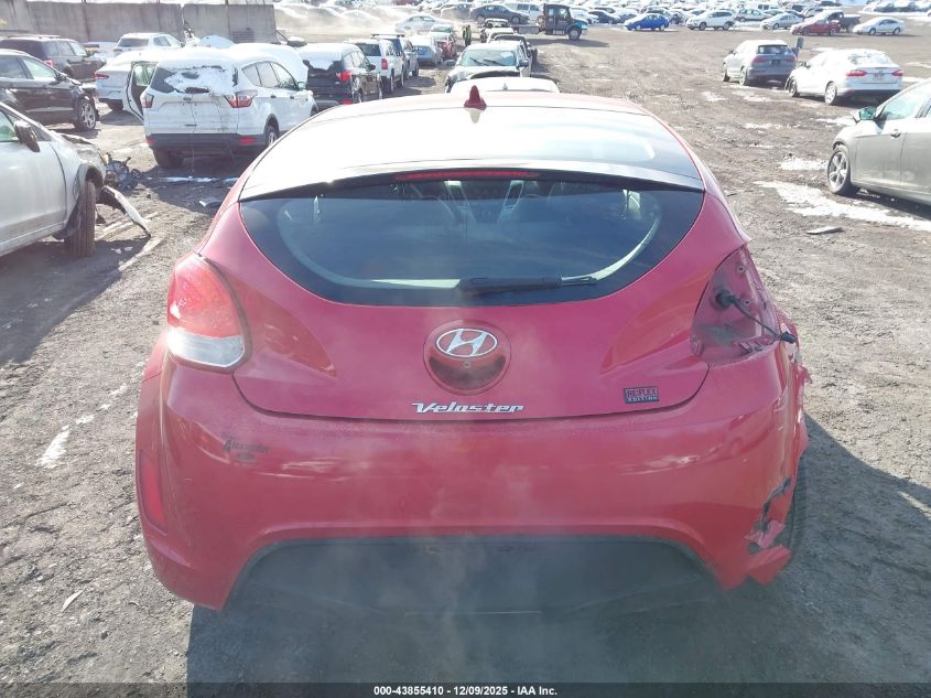 2015 Hyundai Veloster Re:flex VIN: KMHTC6AD1FU221595 Lot: 43855410