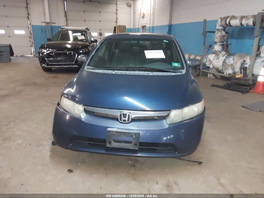 2008 Honda Civic Ex VIN: 1HGFA16898L050580 Lot: 43855436