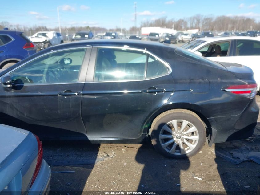 2020 Toyota Camry Le Awd VIN: 4T1C11BK5LU009137 Lot: 43855446