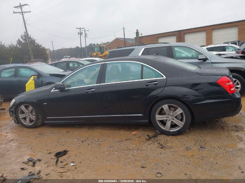 2012 Mercedes-Benz S 550 VIN: WDDNG7DB1CA435507 Lot: 43855463