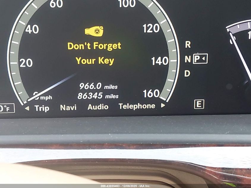 2012 Mercedes-Benz S 550 VIN: WDDNG7DB1CA435507 Lot: 43855463