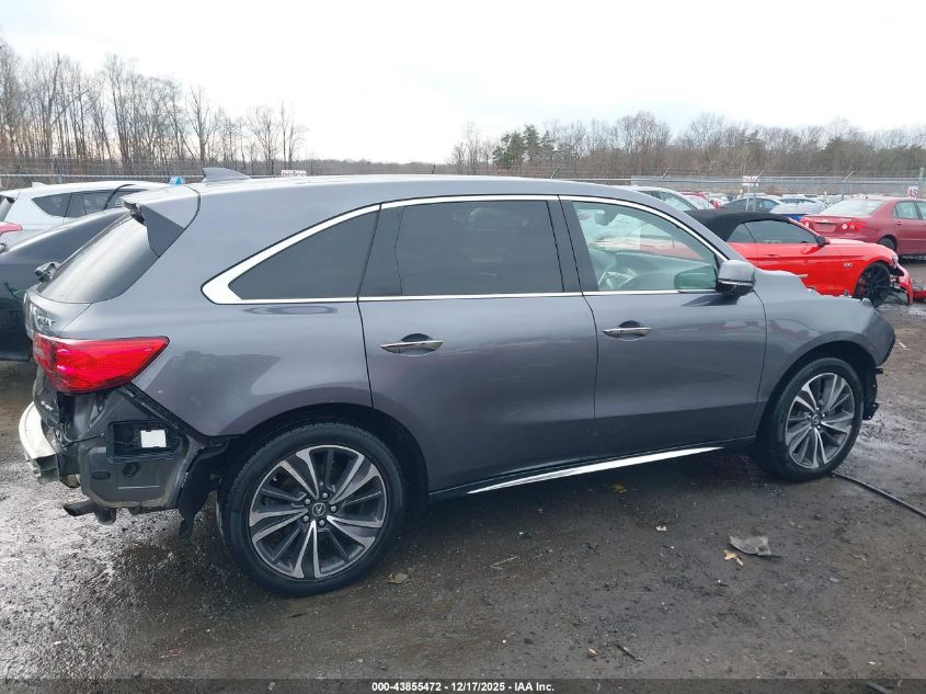 2020 Acura Mdx Technology Package VIN: 5J8YD4H58LL017258 Lot: 43855472