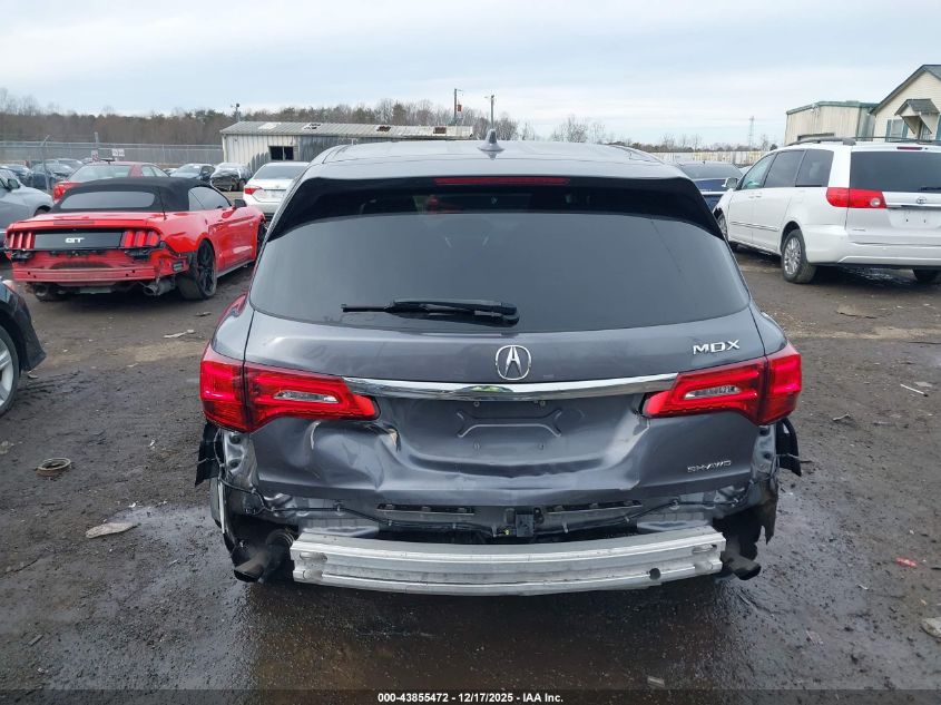 2020 Acura Mdx Technology Package VIN: 5J8YD4H58LL017258 Lot: 43855472