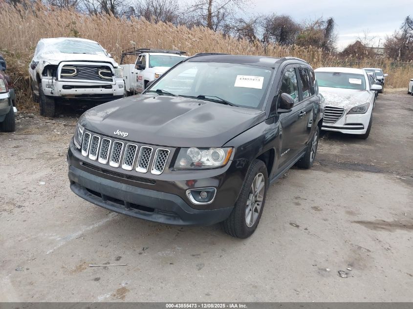 2014 Jeep Compass Limited VIN: 1C4NJCCB0ED550509 Lot: 43855473