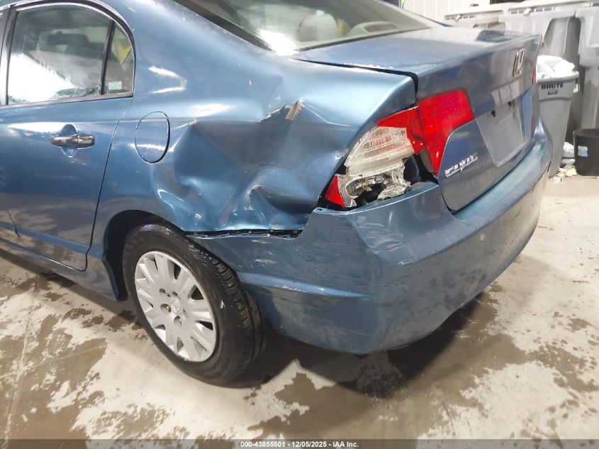 2006 Honda Civic Dx VIN: 1HGFA162X6L043484 Lot: 43855501