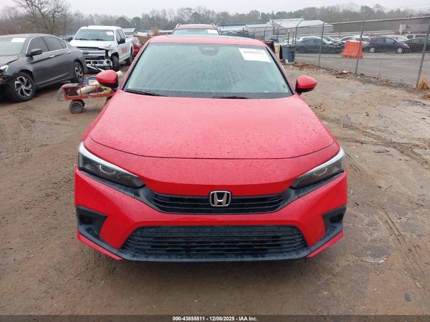 2022 Honda Civic Ex VIN: 2HGFE1F77NH306669 Lot: 43855511