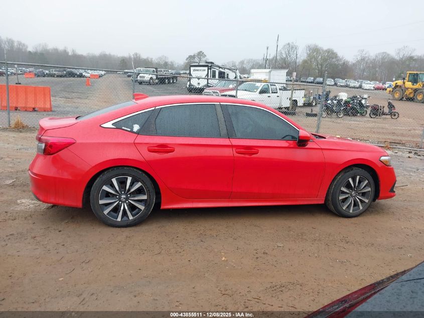 2022 Honda Civic Ex VIN: 2HGFE1F77NH306669 Lot: 43855511