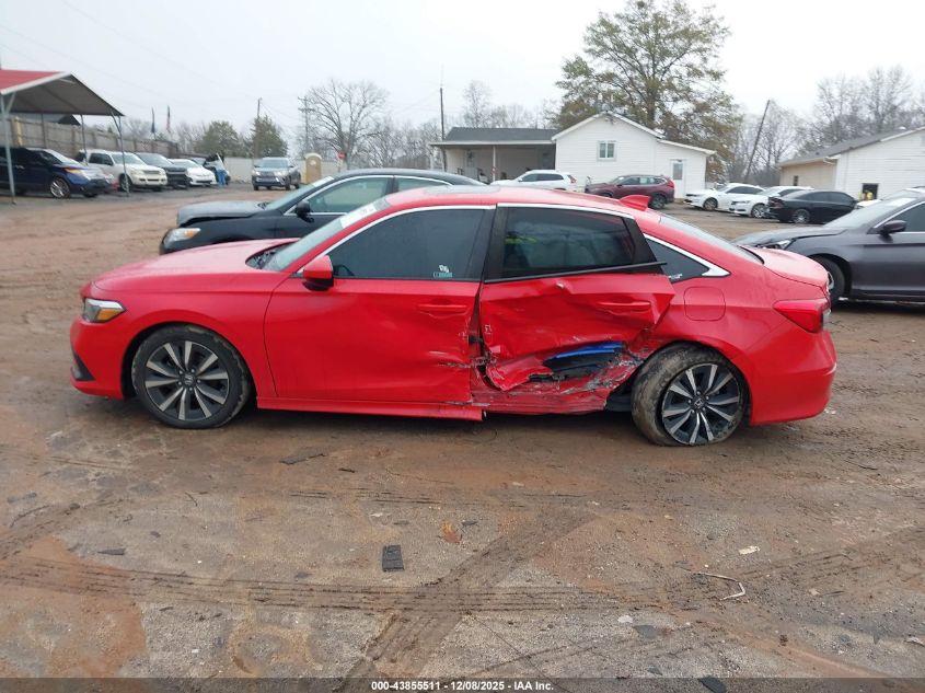 2022 Honda Civic Ex VIN: 2HGFE1F77NH306669 Lot: 43855511