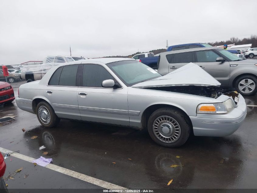 2002 Ford Crown Victoria Standard VIN: 2FAFP73W42X150623 Lot: 43855512