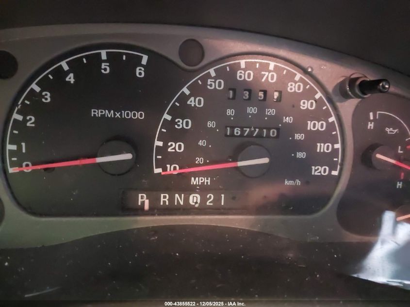 2002 Mazda B3000 Ds VIN: 4F4YR16UX2TM17756 Lot: 43855522