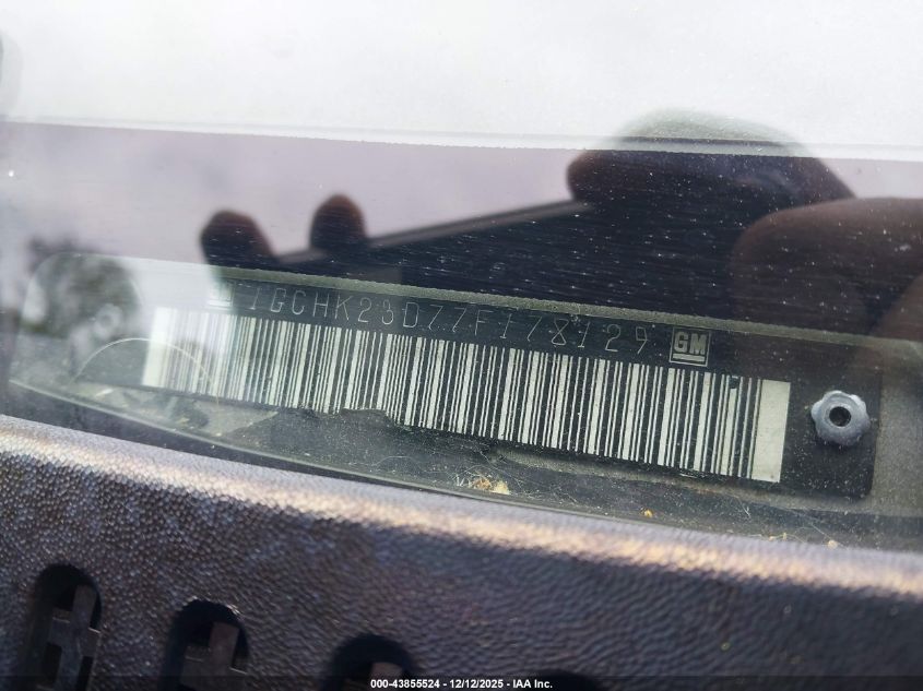 2007 Chevrolet Silverado 2500Hd Classic Lt2 VIN: 1GCHK23D77F178129 Lot: 43855524