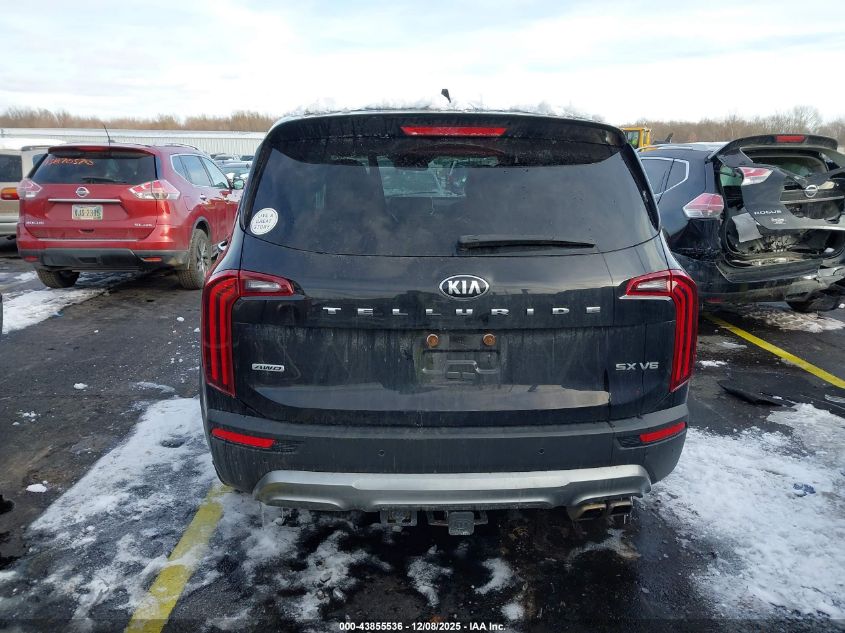 2021 Kia Telluride Sx VIN: 5XYP5DHC0MG111976 Lot: 43855536