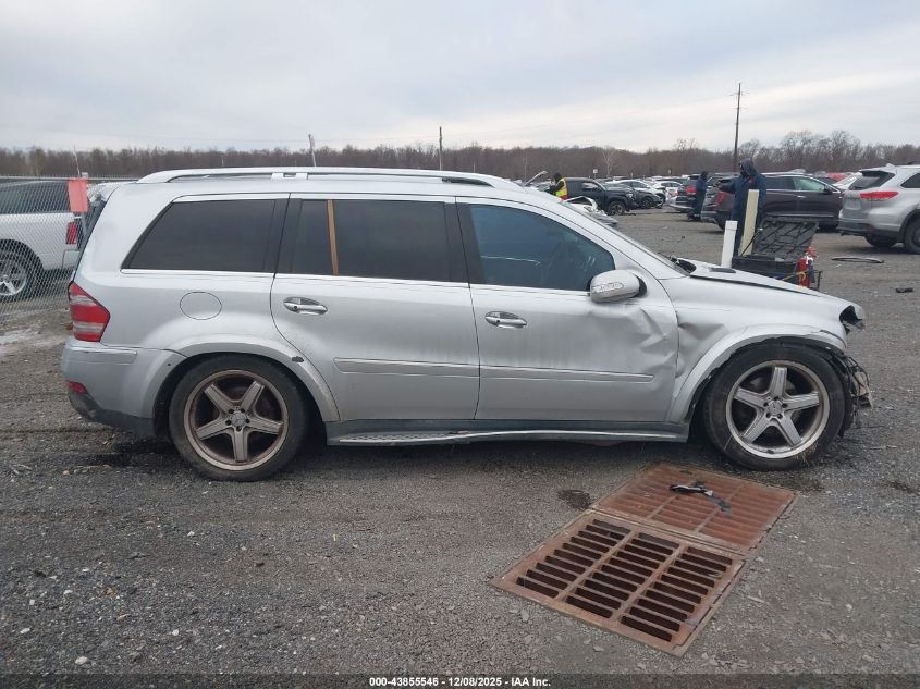 2008 Mercedes-Benz Gl 550 4Matic VIN: 4JGBF86EX8A400772 Lot: 43855546