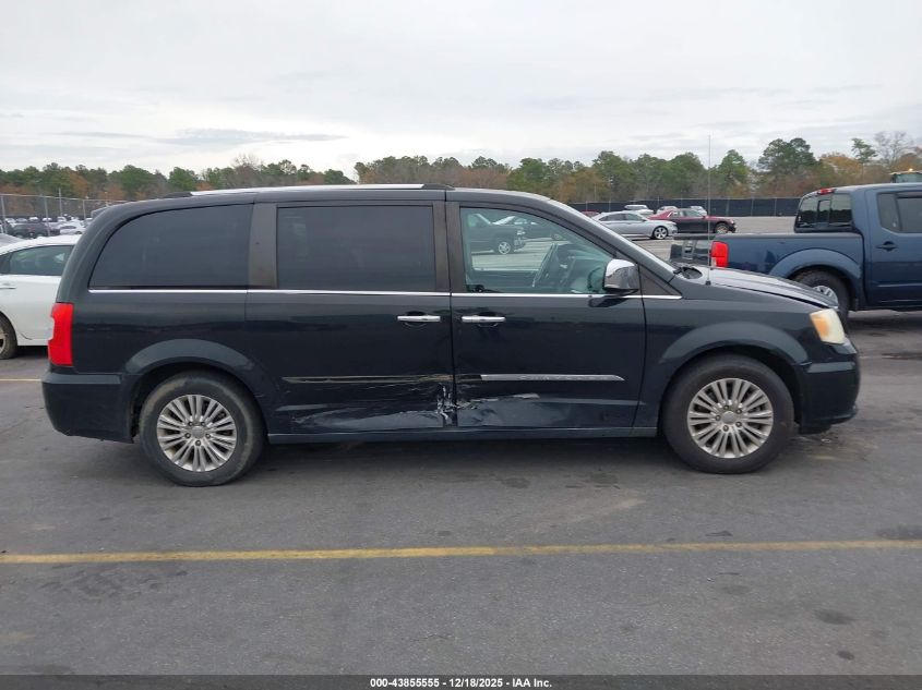 2013 Chrysler Town & Country Limited VIN: 2C4RC1GG8DR758137 Lot: 43855555