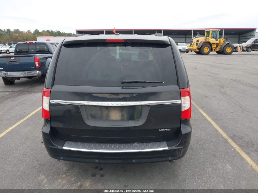 2013 Chrysler Town & Country Limited VIN: 2C4RC1GG8DR758137 Lot: 43855555