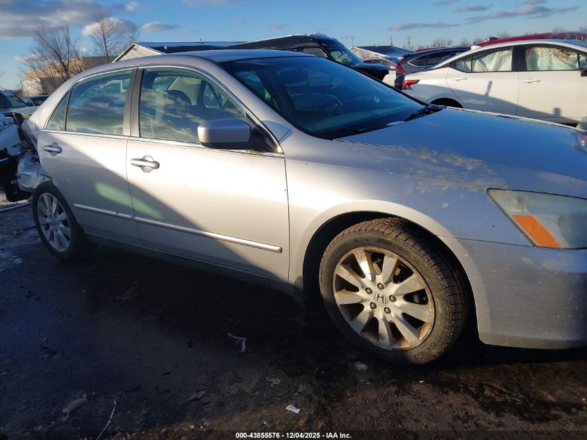 2007 Honda Accord 3.0 Se VIN: 1HGCM66447A061646 Lot: 43855576