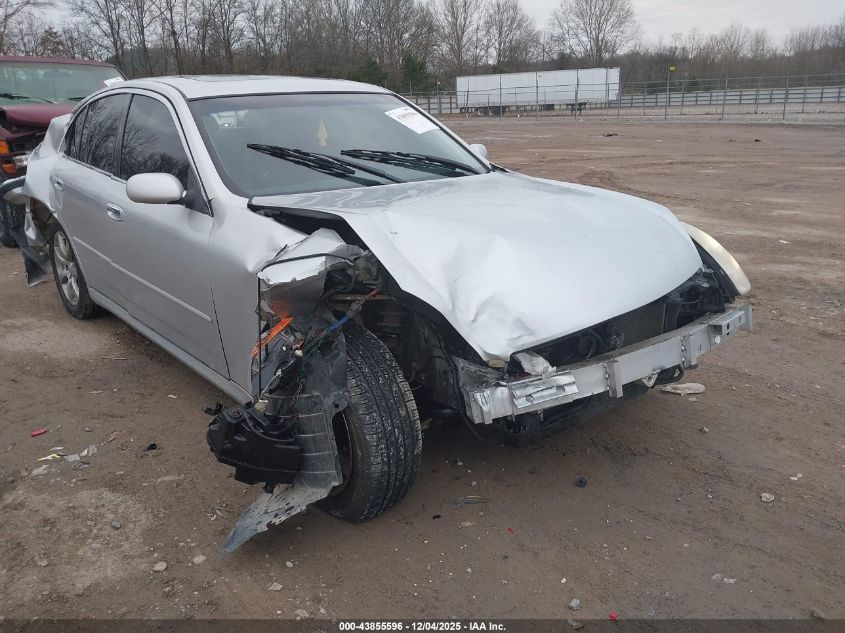 2006 Infiniti G35 VIN: JNKCV51E06M504117 Lot: 43855596