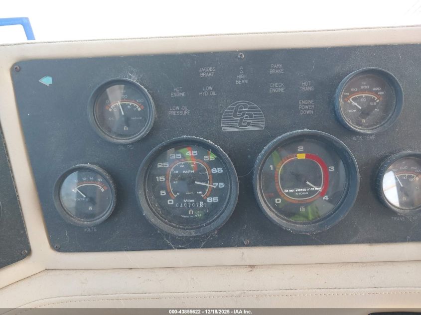 1996 Gillig Incomplete Motorhome Chss VIN: 46GED2514T1043028 Lot: 43855622