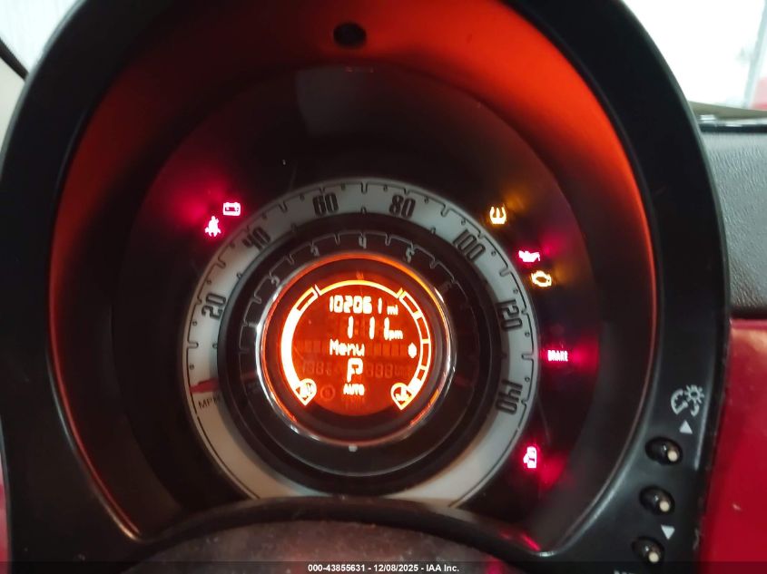 2015 Fiat 500 Pop VIN: 3C3CFFAR8FT623779 Lot: 43855631