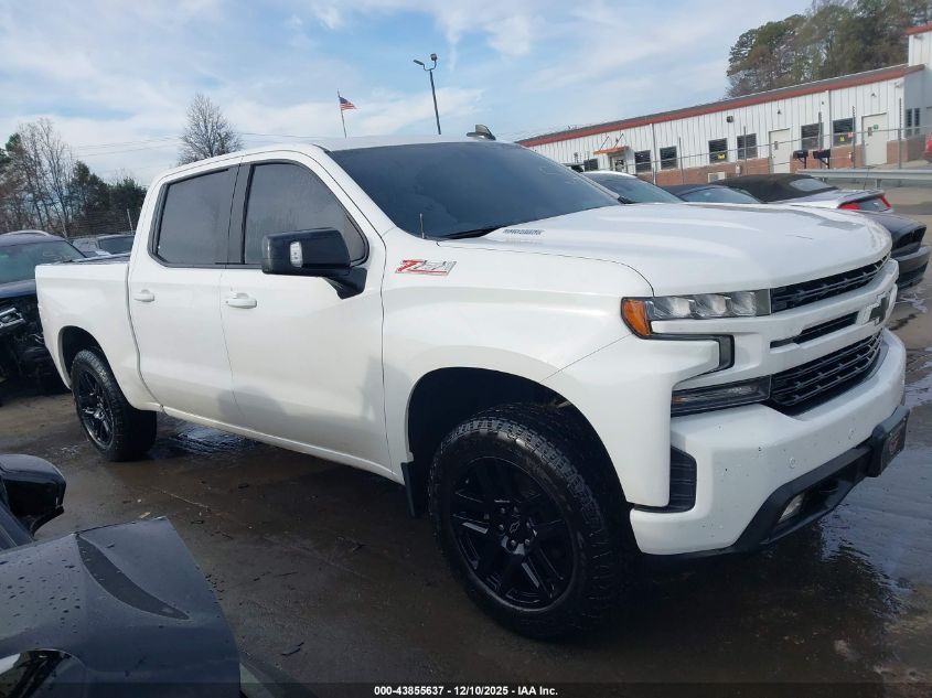 2021 Chevrolet Silverado 1500 4Wd Short Bed Rst VIN: 3GCUYEET4MG255861 Lot: 43855637