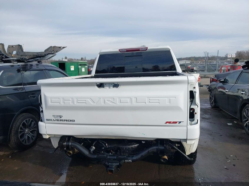 2021 Chevrolet Silverado 1500 4Wd Short Bed Rst VIN: 3GCUYEET4MG255861 Lot: 43855637