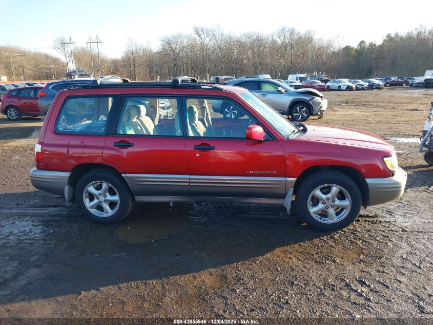 2002 Subaru Forester S VIN: JF1SF65572H728214 Lot: 43855646