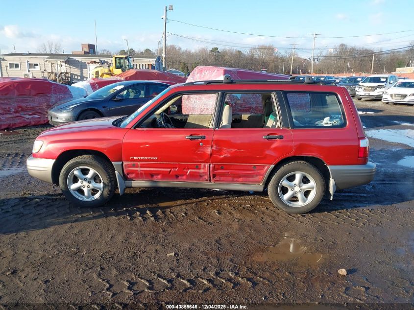 2002 Subaru Forester S VIN: JF1SF65572H728214 Lot: 43855646