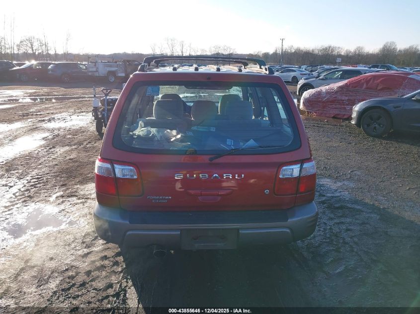 2002 Subaru Forester S VIN: JF1SF65572H728214 Lot: 43855646