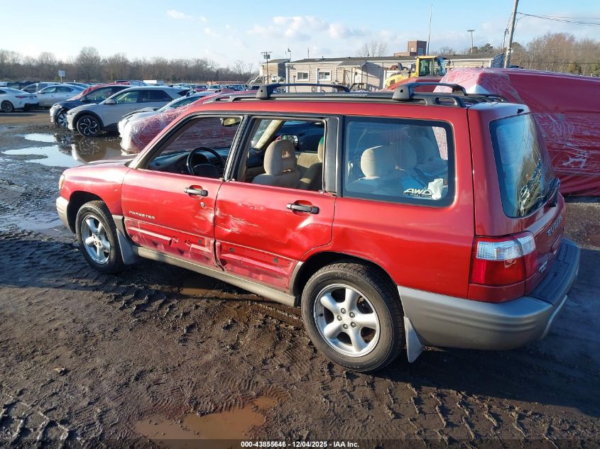 2002 Subaru Forester S VIN: JF1SF65572H728214 Lot: 43855646