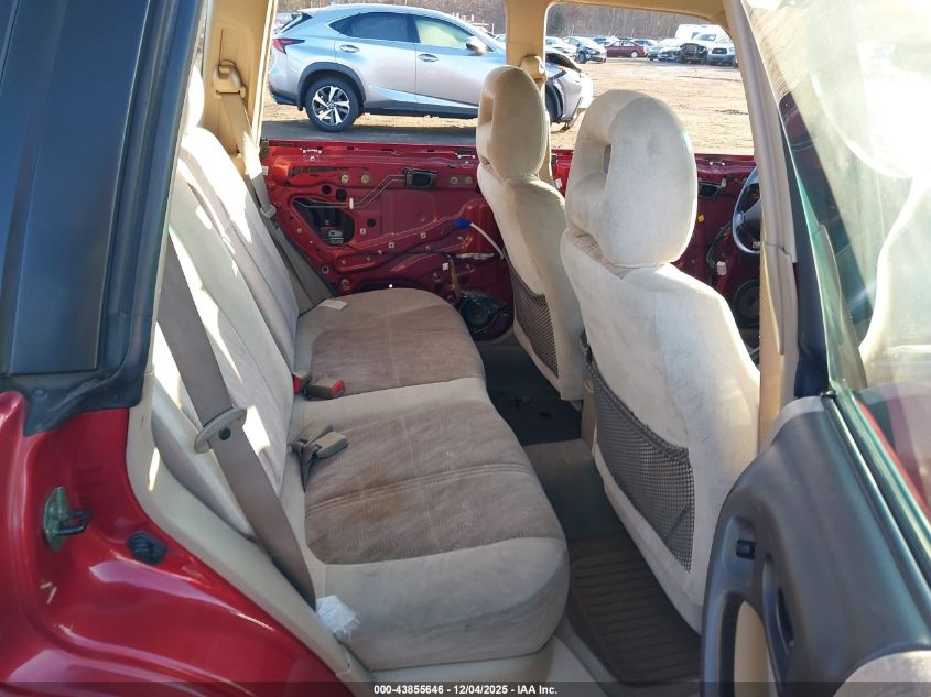 2002 Subaru Forester S VIN: JF1SF65572H728214 Lot: 43855646