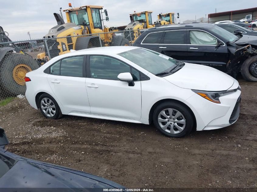 2024 Toyota Corolla Le VIN: 5YFB4MDE1RP126980 Lot: 43855648