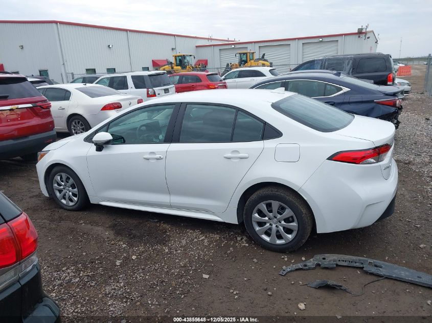 2024 Toyota Corolla Le VIN: 5YFB4MDE1RP126980 Lot: 43855648