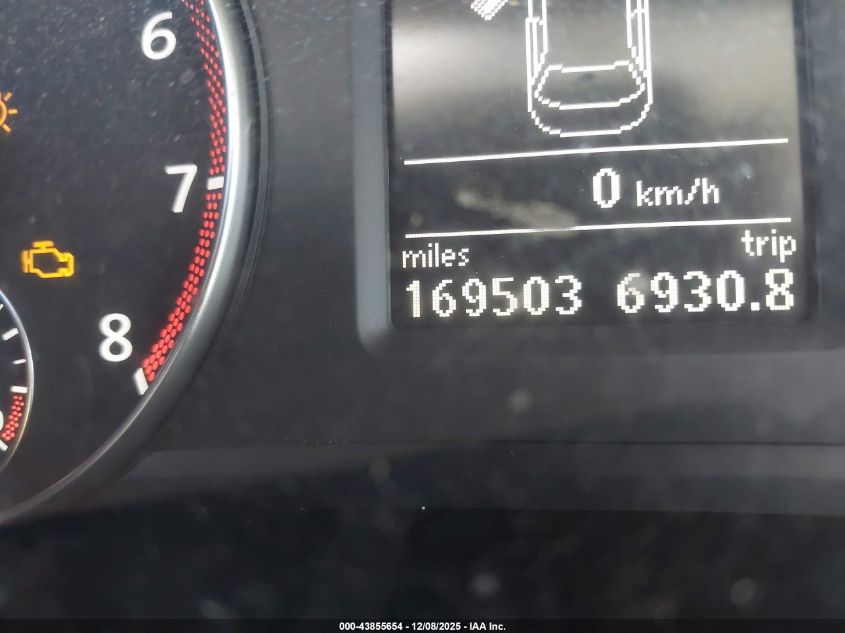 2012 Volkswagen Passat 2.5L Se VIN: 1VWBH7A39CC078666 Lot: 43855654