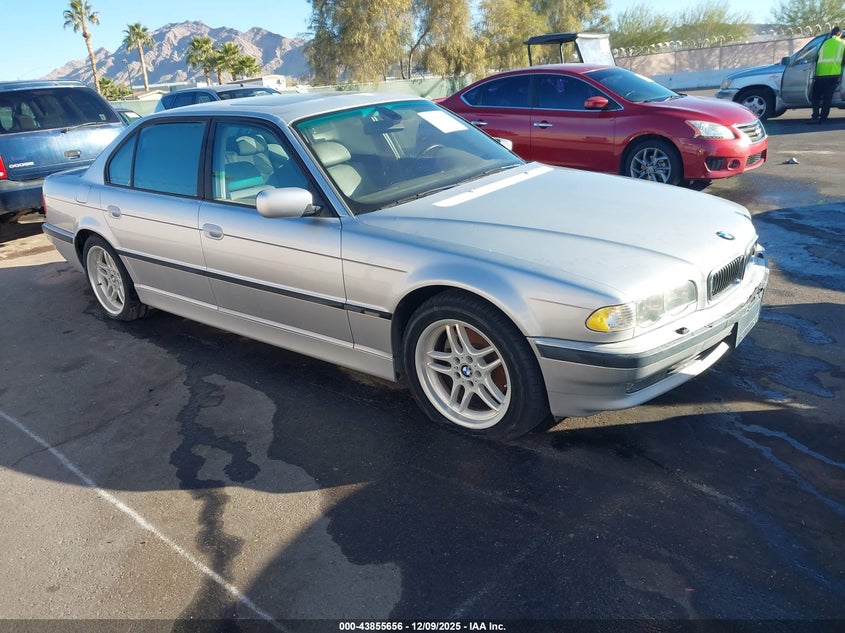 WBAGH83491DP29786 2001 BMW 740Il auction photo 1