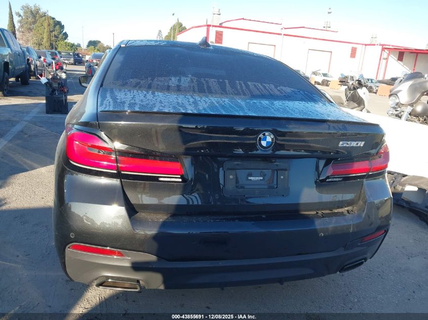 2023 BMW 530 I VIN: WBA53BH09PCN17512 Lot: 43855691