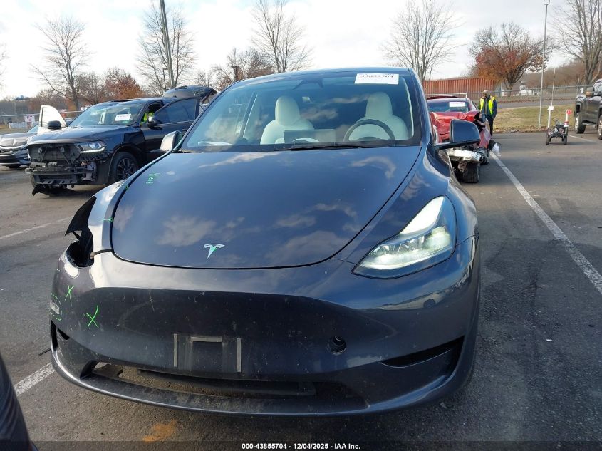 2024 Tesla Model Y Long Range Dual Motor All-Wheel Drive VIN: 7SAYGDEE2RA233659 Lot: 43855704