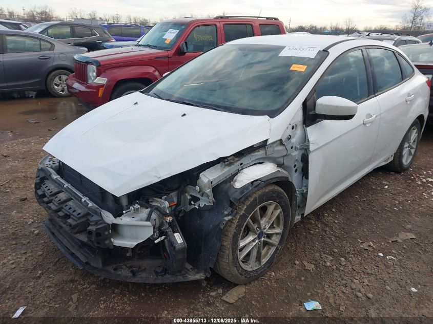 2018 Ford Focus Se VIN: 1FADP3F22JL286267 Lot: 43855713