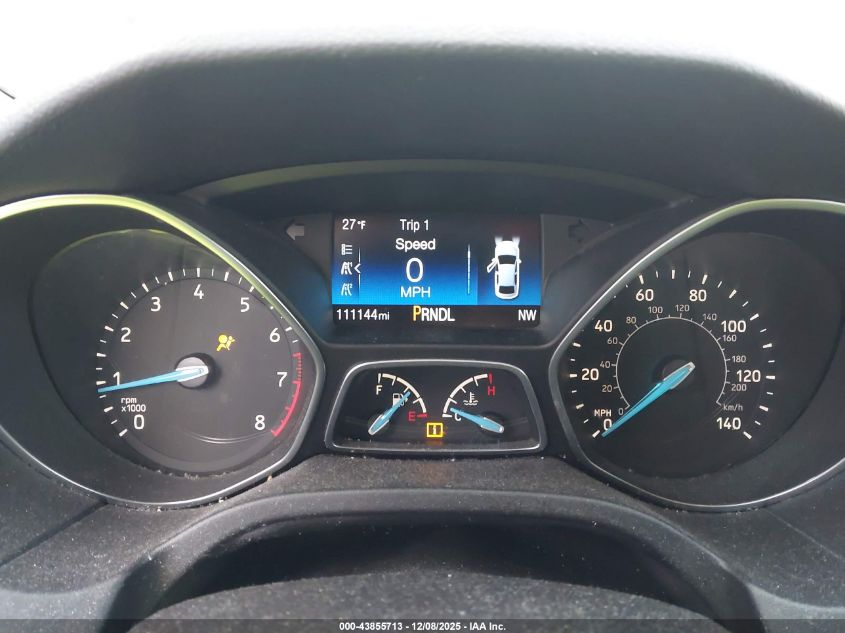 2018 Ford Focus Se VIN: 1FADP3F22JL286267 Lot: 43855713