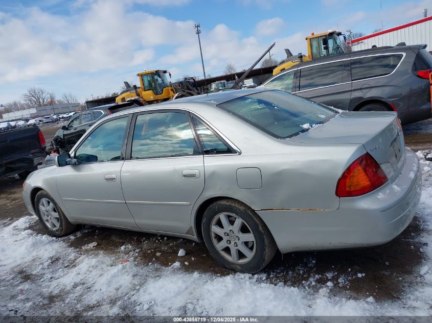 2002 Toyota Avalon Xls VIN: 4T1BF28B72U225371 Lot: 43855719