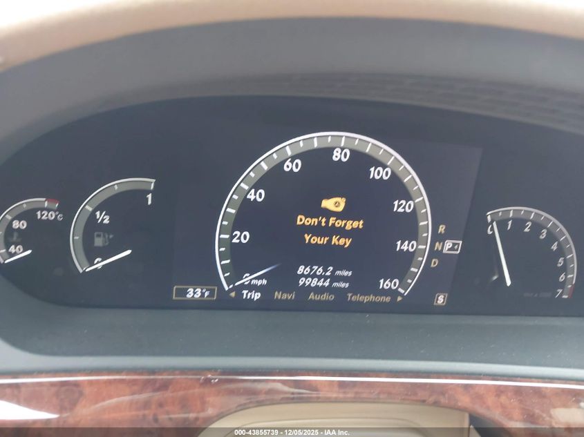 2008 Mercedes-Benz S 550 4Matic VIN: WDDNG86X48A183371 Lot: 43855739