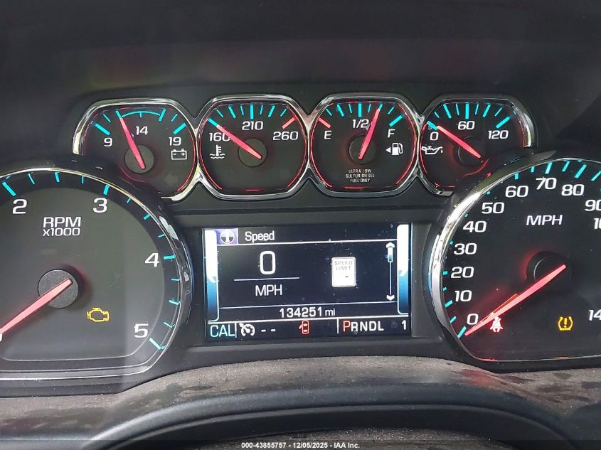 2017 Chevrolet Silverado 2500Hd Ltz VIN: 1GC1KWEY0HF120521 Lot: 43855757