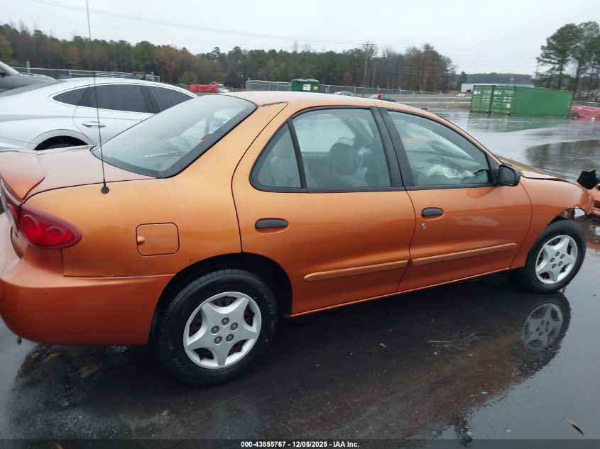 2004 Chevrolet Cavalier VIN: 1G1JC52F547341863 Lot: 43855767