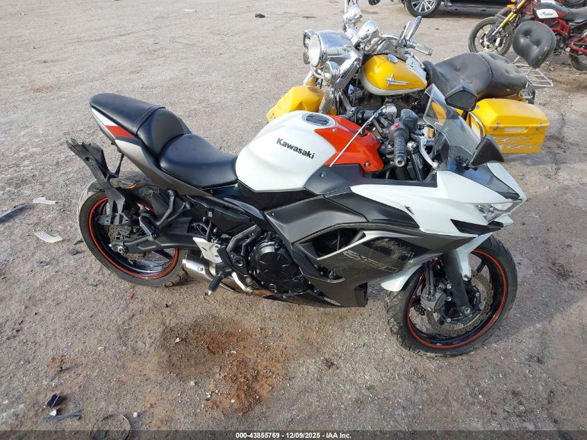 2023 Kawasaki Ex650 R VIN: ML5EXER14PDA84320 Lot: 43855769