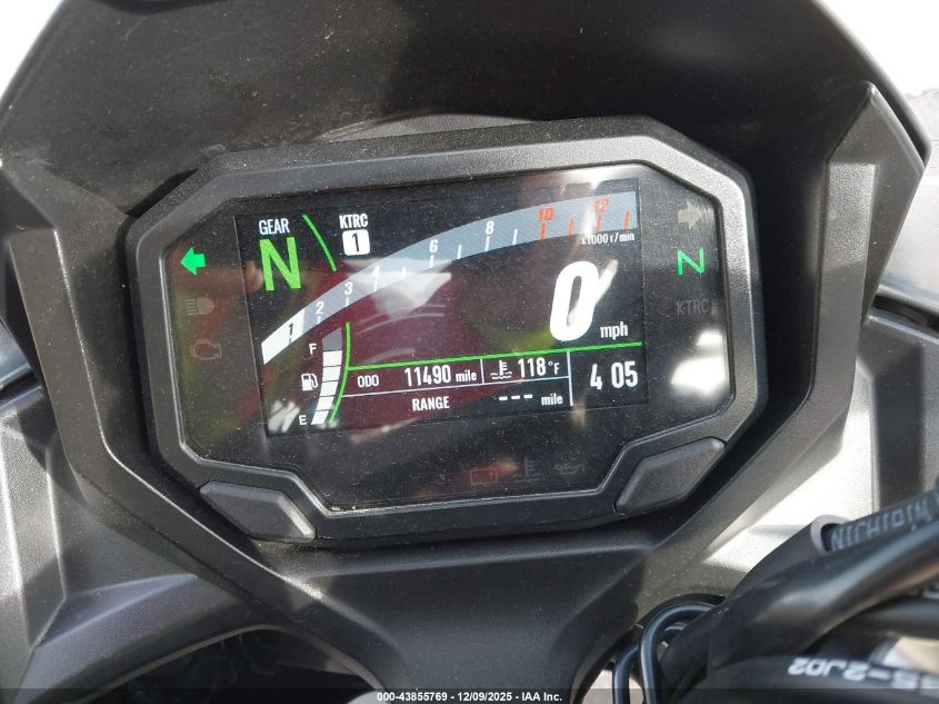 2023 Kawasaki Ex650 R VIN: ML5EXER14PDA84320 Lot: 43855769